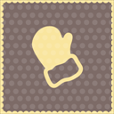 gloves christmas icon